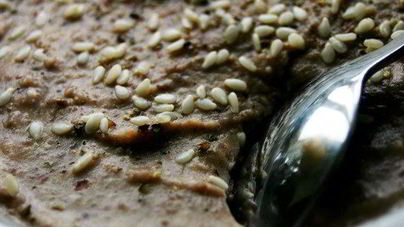 Фасолиево-имбирный паштет