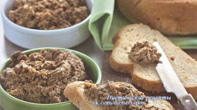 Грибной паштет