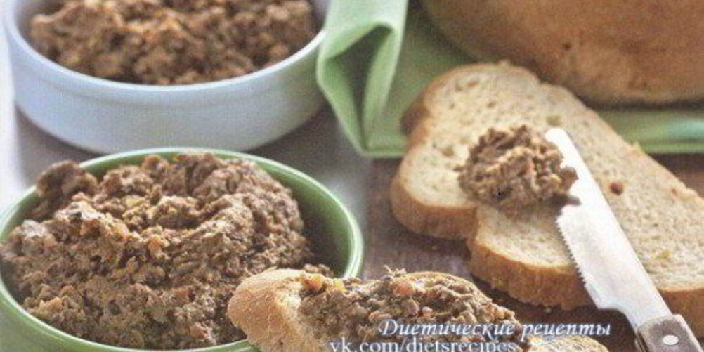 Рецепт грибной паштет