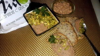 Нежный паштет с отрубями