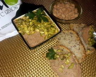 Нежный паштет с отрубями