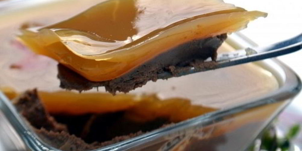 Рецепт новогодний паштет с желе