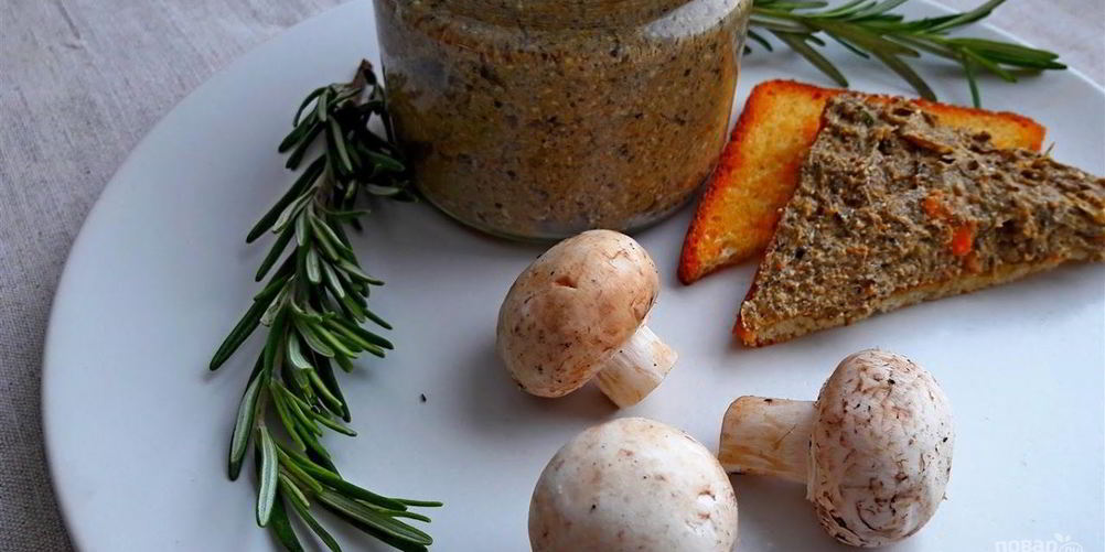 Рецепт паштет грибной