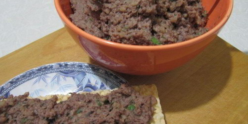Рецепт паштет из фасоли с булгуром