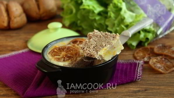 паштет из говядины