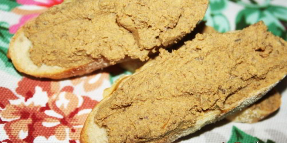 Рецепт паштет из говяжьей печени с овощами