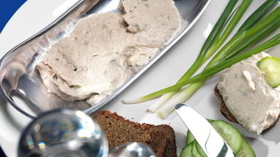 Паштет из копченой скумбрии