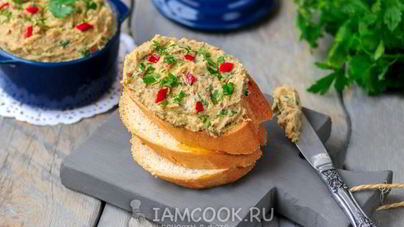 Паштет из красной фасоли