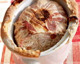 Паштет из кролика с изюмом