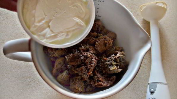 паштет из куриной печени и маскарпоне