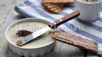 Паштет из куриной печени со сливками