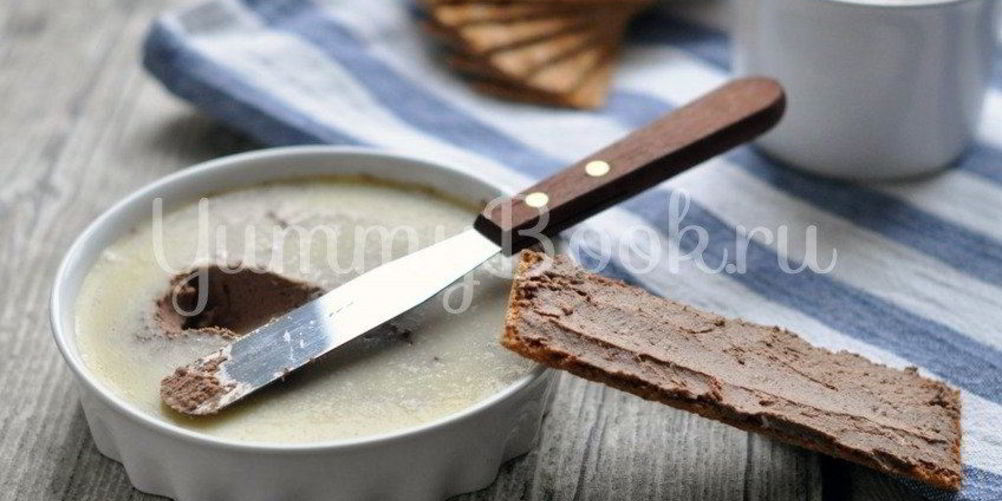 Рецепт паштет из куриной печени со сливками