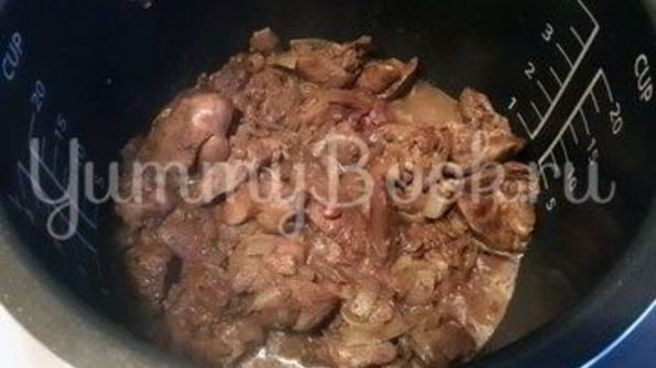 паштет из куриной печени со сливками