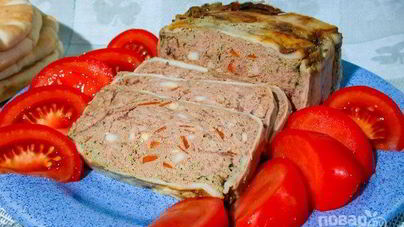 Паштет из куриной печени в духовке