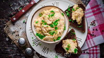 Паштет из молоки селедки