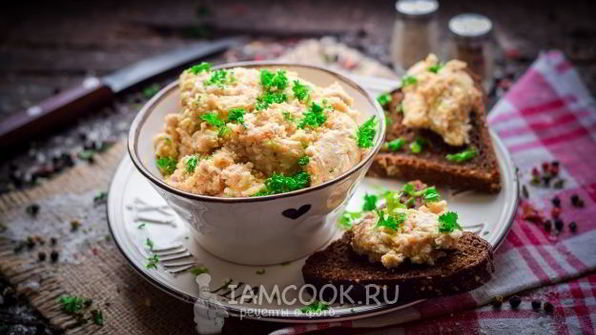 паштет из молоки селедки