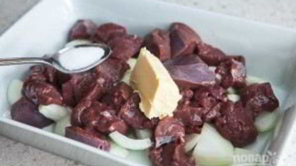 паштет из печени и грибов