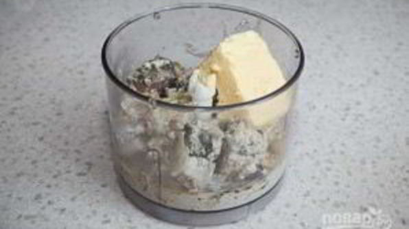 паштет из печени и грибов