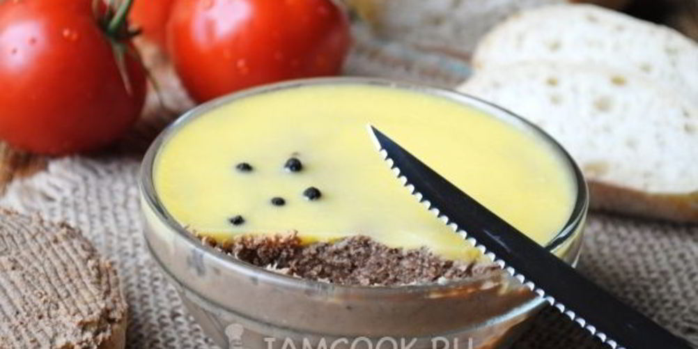 Рецепт паштет из печени кролика