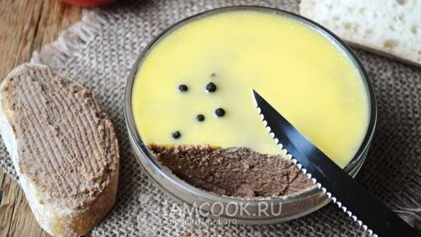 паштет из печени кролика