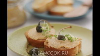 Паштет из печени трески