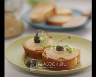 Паштет из печени трески