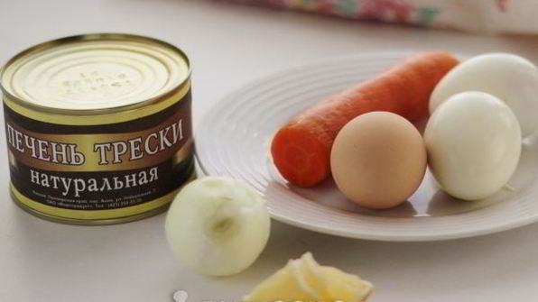 паштет из печени трески