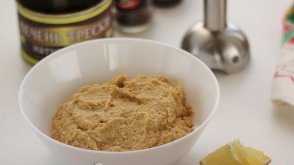 паштет из печени трески