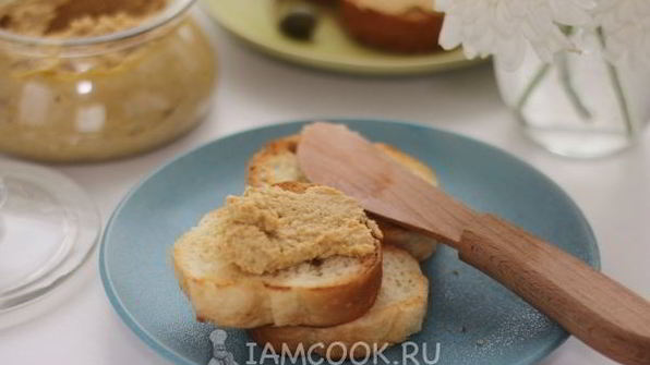 паштет из печени трески