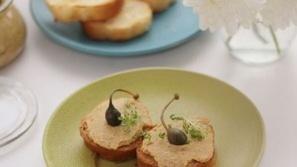 паштет из печени трески