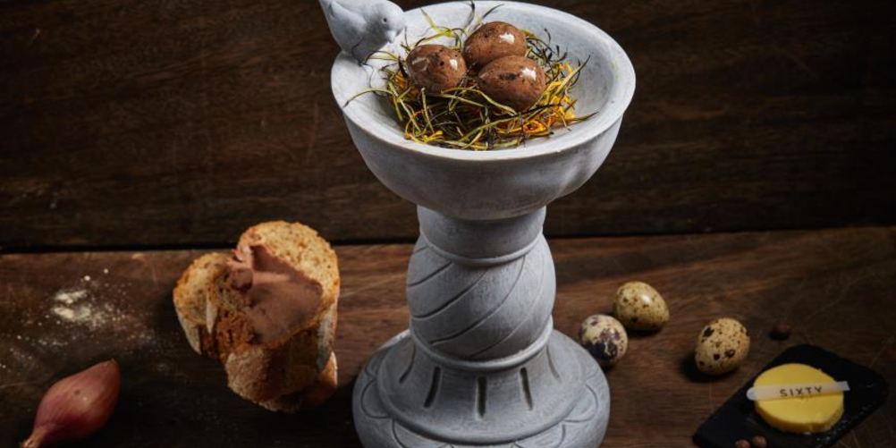 Рецепт паштет из перепелки и утиных желудочков конфи