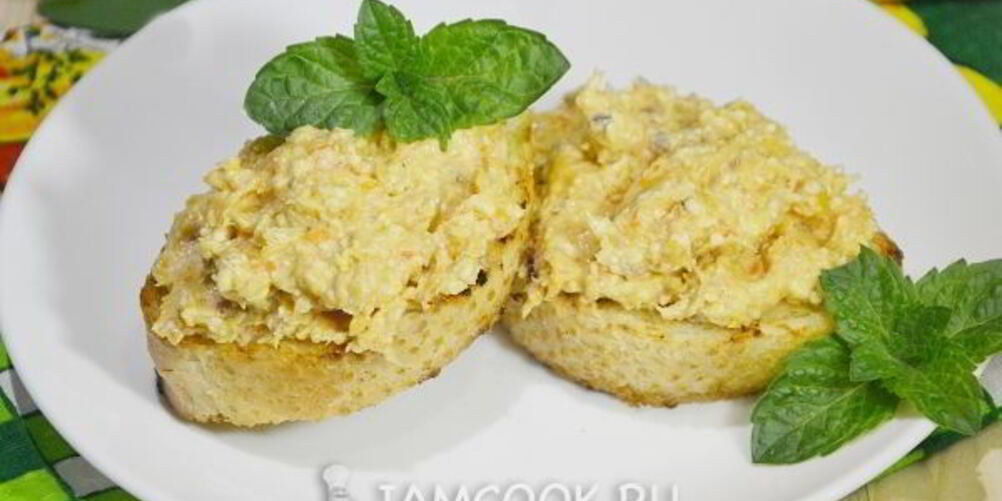 Рецепт паштет из сельди с морковью и плавленным сыром