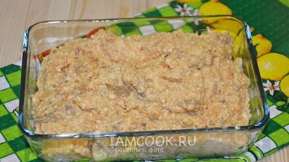 паштет из сельди с морковью и плавленным сыром