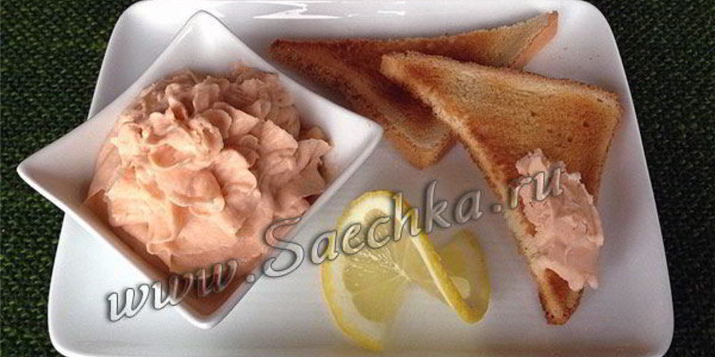 Рецепт паштет из семги