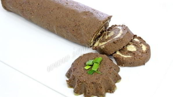 паштет из свиной печени с маслом и сливками