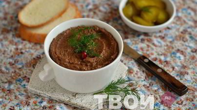 Паштет из свиной печени