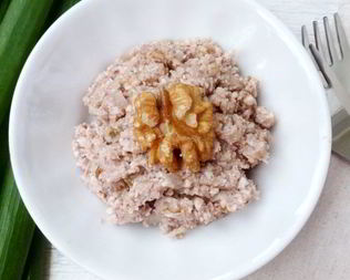 Паштет из вареных яиц и орехов