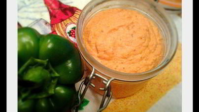 Паштет из запеченного перца