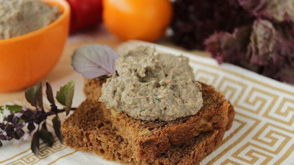 паштет печеночный с баклажаном