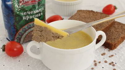 Печеночно-чечевичный паштет