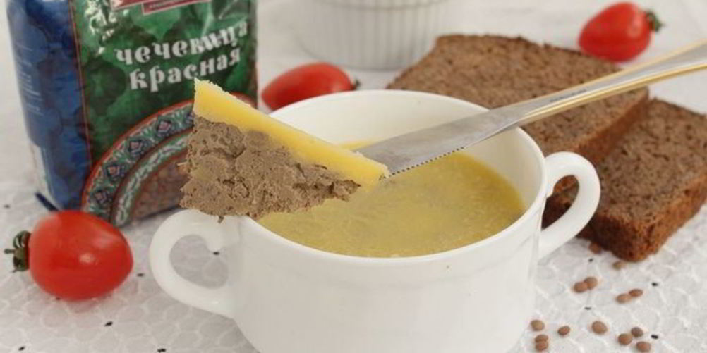 Рецепт печеночно-чечевичный паштет