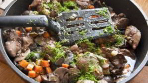 печеночный паштет с грибами