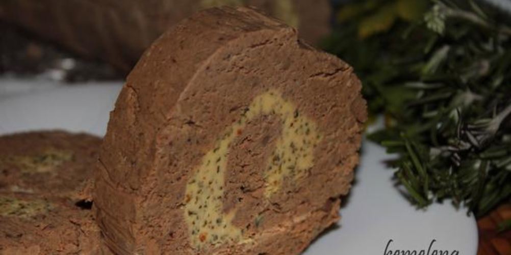 Рецепт печеночный паштет с травами