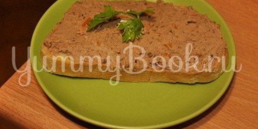 Рецепт печеночный паштет