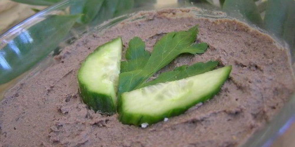 Рецепт пикантный паштет из куриной печени