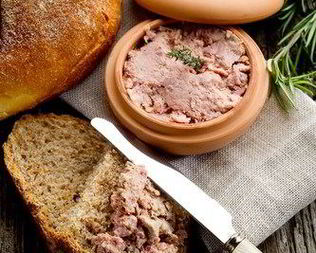 Порционный утиный паштет