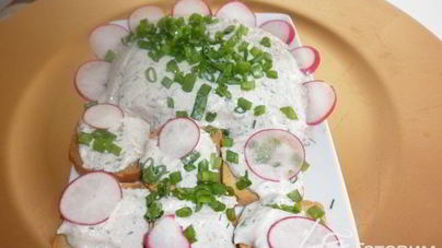 Селедочно-творожный паштет