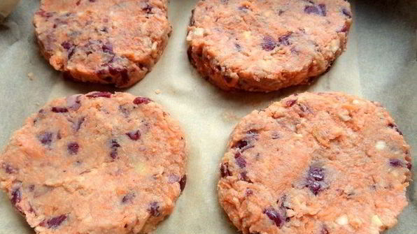 селедочный паштет на фасолевых котлетах