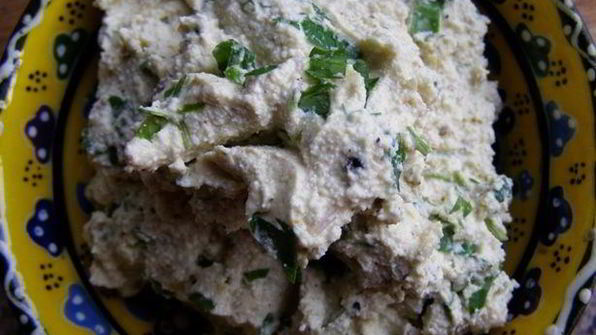 творожный паштет с восточными специями