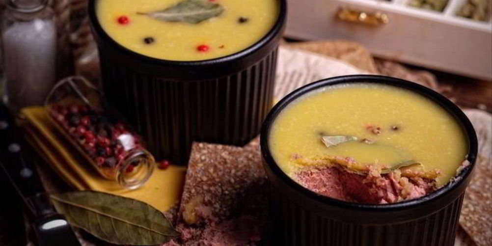 Рецепт запеченный паштет из куриной печени
